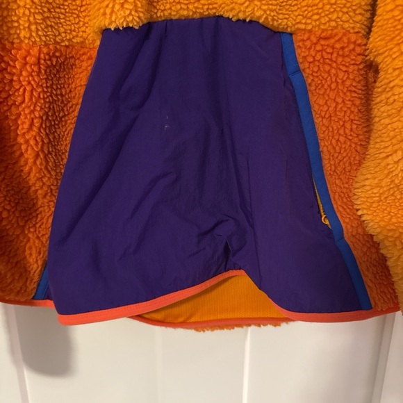 Nike Vibrant Orange and Purple Fleece Pullover - Picture 2 of 6
